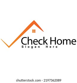 Check Home Logo Design. Creative Logo Design