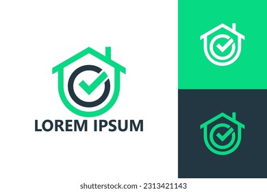 Design-Vorlage für das Logo überprüfen