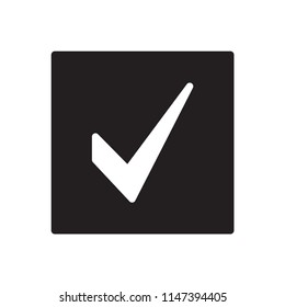 Check icon ,agree  sign vector