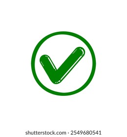 Check icon, checkmark green on a white background.