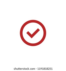 Check icon. Checkmark vector. Approved symbol. Ok icon. Check button sign. Tick icon. Checkpoint. Linear style sign for mobile concept and web design. Check  symbol logo illustration. vector graph