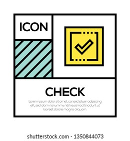 CHECK ICON CONCEPT