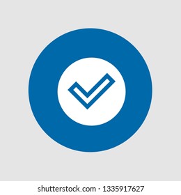  Check icon. Editable  Check icon for web or mobile.