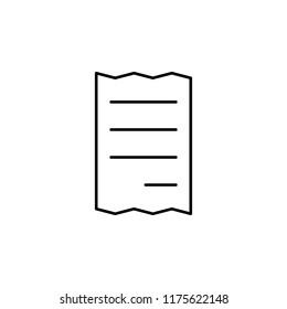check icon. Element of commerce icon for mobile concept and web apps. Thin line check icon can be used for web and mobile