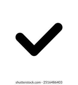 Check icon illustrated on background