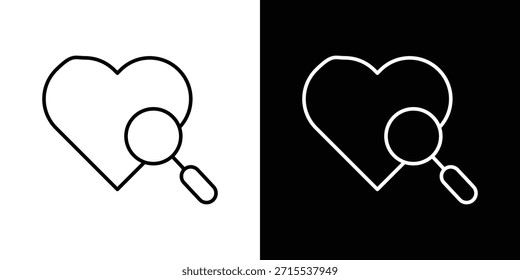 Compruebe el icono en el diseño de línea. Iconos de trazo editables.