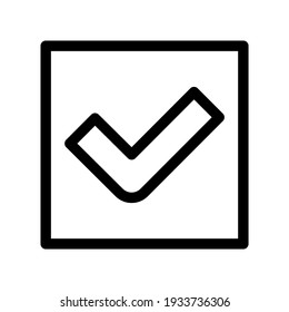 check icon or logo isolated sign symbol vector illustration - high quality black style vector icons

