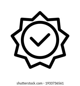 check icon or logo isolated sign symbol vector illustration - high quality black style vector icons
