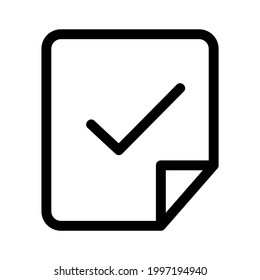 check icon or logo isolated sign symbol vector illustration - high quality black style vector icons
