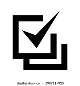 check icon or logo isolated sign symbol vector illustration - high quality black style vector icons