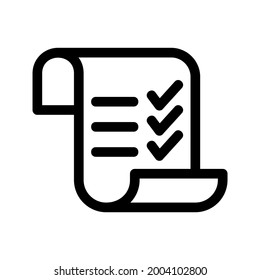 icono de verificación o logotipo símbolo de signo aislado ilustración vectorial de alta calidad estilo negro iconos vectoriales
