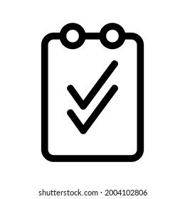 check icon or logo isolated sign symbol vector illustration - high quality black style vector icons
