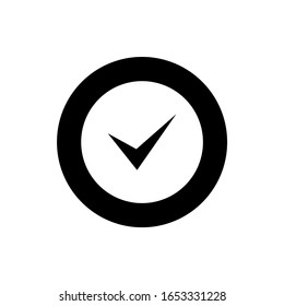 check icon. One of set web icons vector design eps 10
