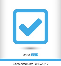 check  icon. One of set web icons