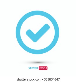 check  icon. One of set web icons