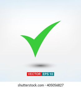 check  icon. One of set web icons