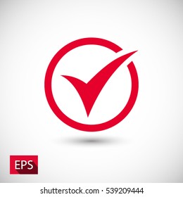 check  icon. One of set web icons