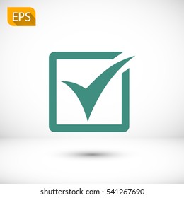 check  icon. One of set web icons