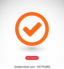 check  icon. One of set web icons