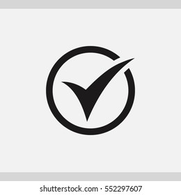 check  icon. One of set web icons