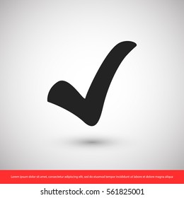 check  icon. One of set web icons