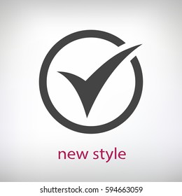 check  icon. One of set web icons