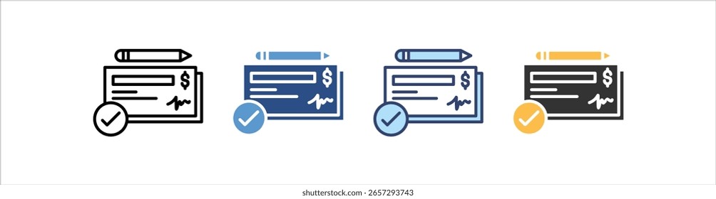Verificar Conjunto de Ícones Múltipla Coleção de Estilos
