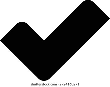 Marca de icono de icono de comprobación Voto Aprobar icono