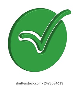 Check icon vector design template