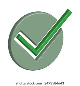 Check icon vector design template