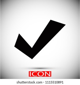 Check Icon, Vector EPS 10 illustration style