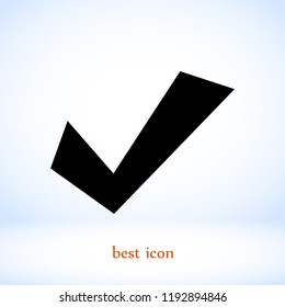 Check Icon, Vector EPS 10 illustration style