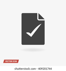 Check icon vector, check icon eps10