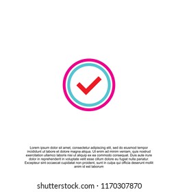 check icon vector illustration