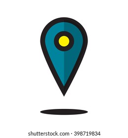 check in icon vector illustration