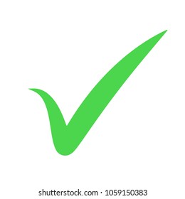 Check icon vector isolated on white background. Trendy check icon in flat style. Template for app, ui and logo. Icon check for your web site, office poster and placard. Modern check icon, EPS 10