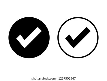 check icon vector. check mark icon. check list button icon