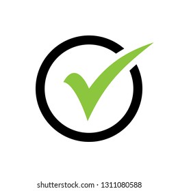 check icon vector. check mark icon. check list button icon
