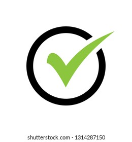 check icon vector. check mark icon. check list button icon