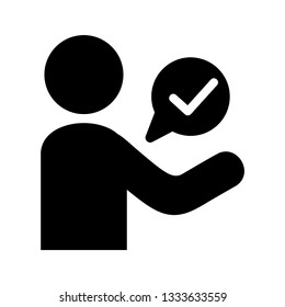 check icon vector. check mark icon. check list button icon - Vector