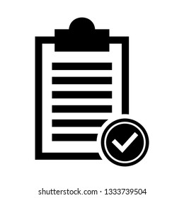 check icon vector. check mark icon. check list button icon - Vector