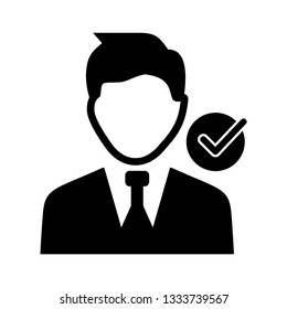 check icon vector. check mark icon. check list button icon - Vector