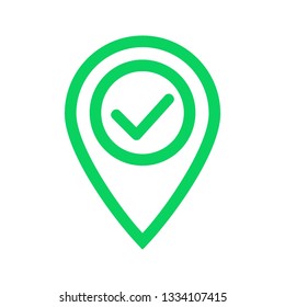 check icon vector. check mark icon. check list button icon - Vector