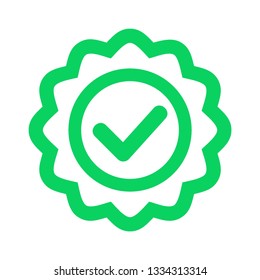 check icon vector. check mark icon. check list button icon - Vector