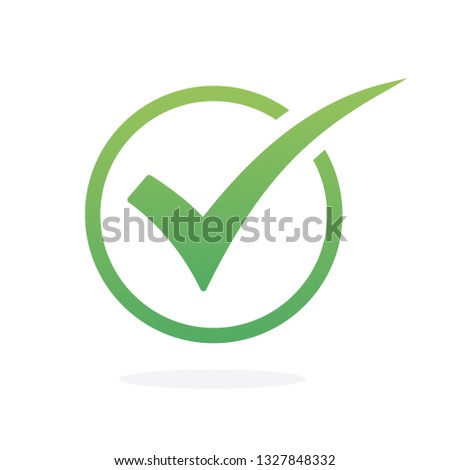 check icon vector. check mark icon. check list button icon