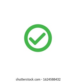 check Icon vector sign isolated for graphic and web design. check symbol template color editable on white background.