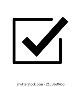 Check Icon Vector Symbol Design Illustration