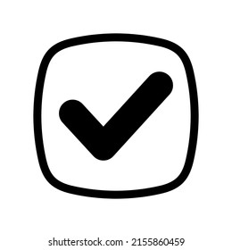 Check Icon Vector Symbol Design Illustration