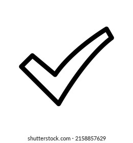 Check Icon Vector Symbol Design Illustration