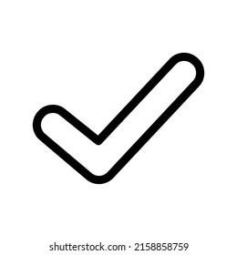 Check Icon Vector Symbol Design Illustration